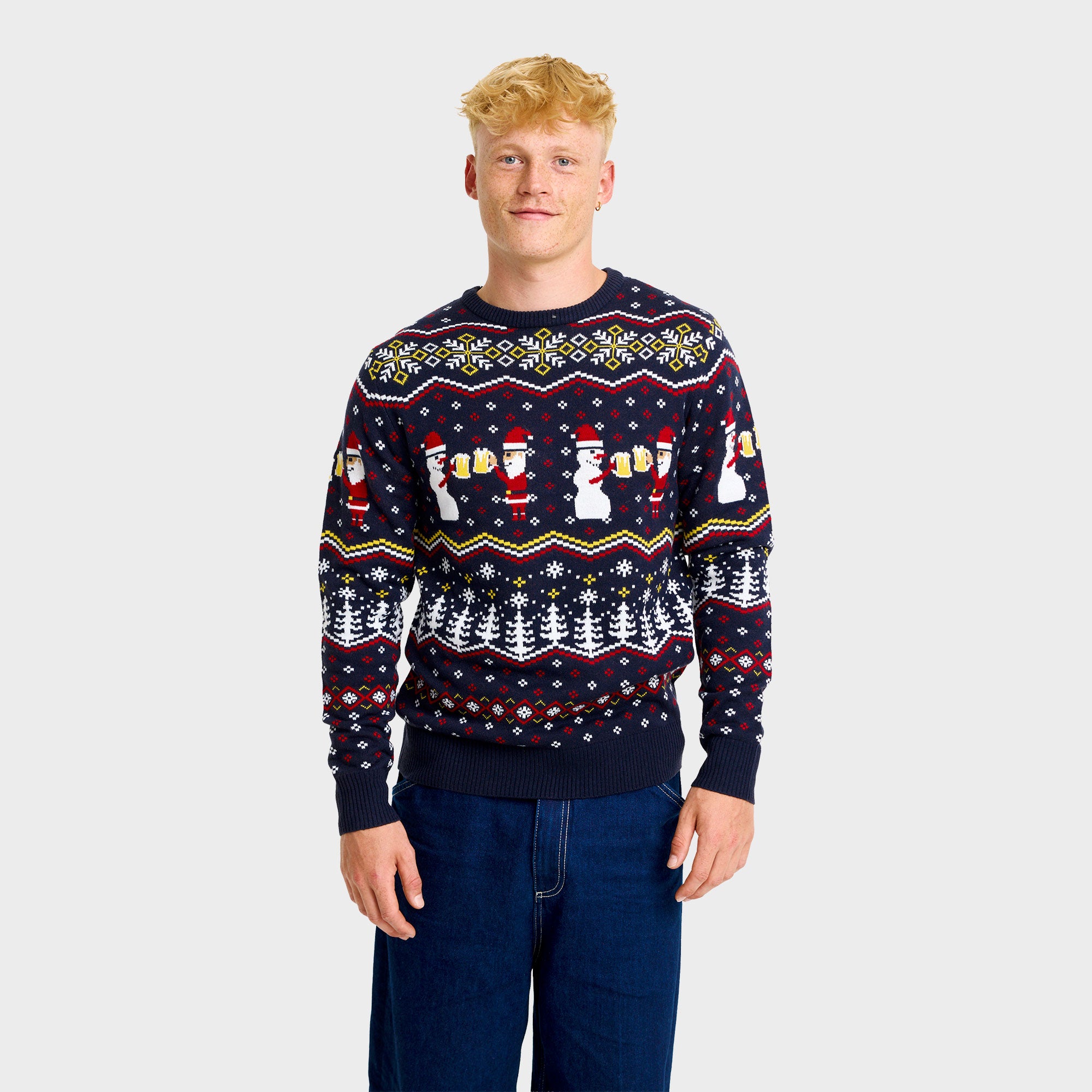 Cheers santa julesweater - Herre